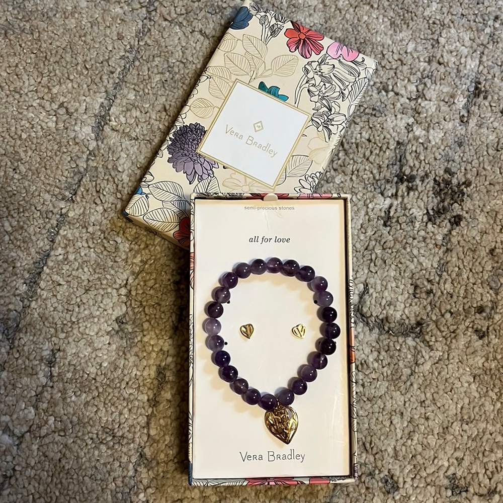 Vera Bradley Jewelry Set